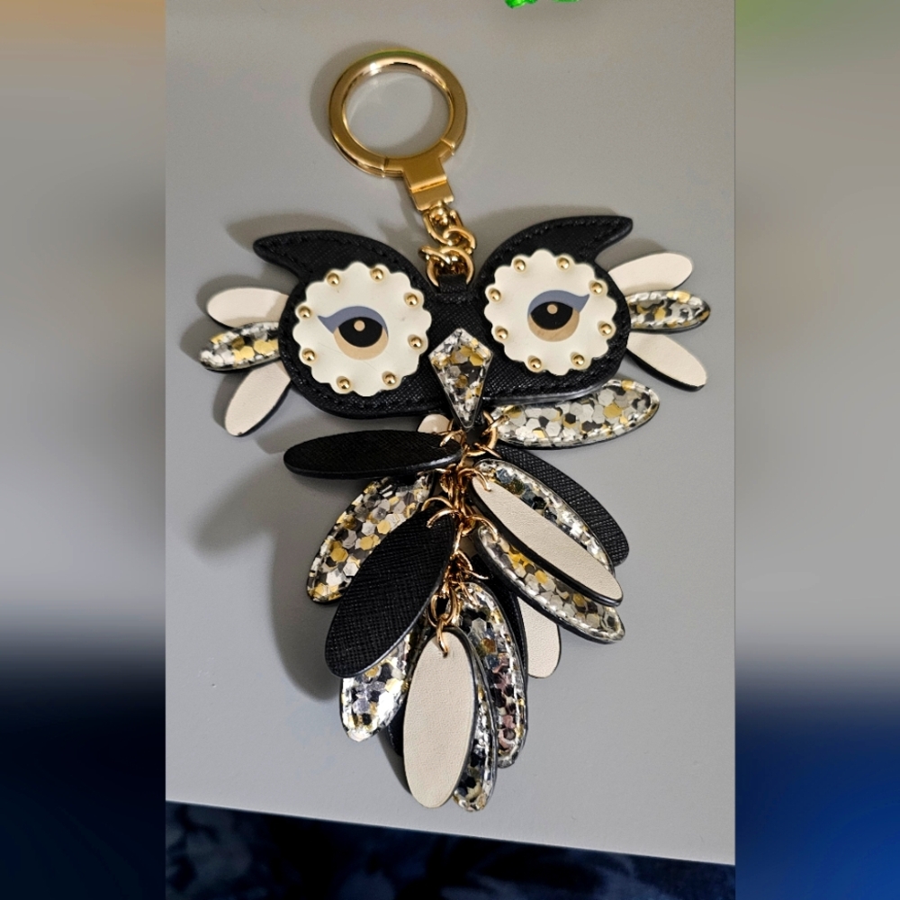Kate Spade Owl Bag Charm/Keychain